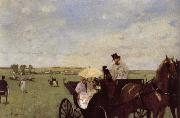 Edgar Degas A Carriage at the Races Spain oil painting artist
